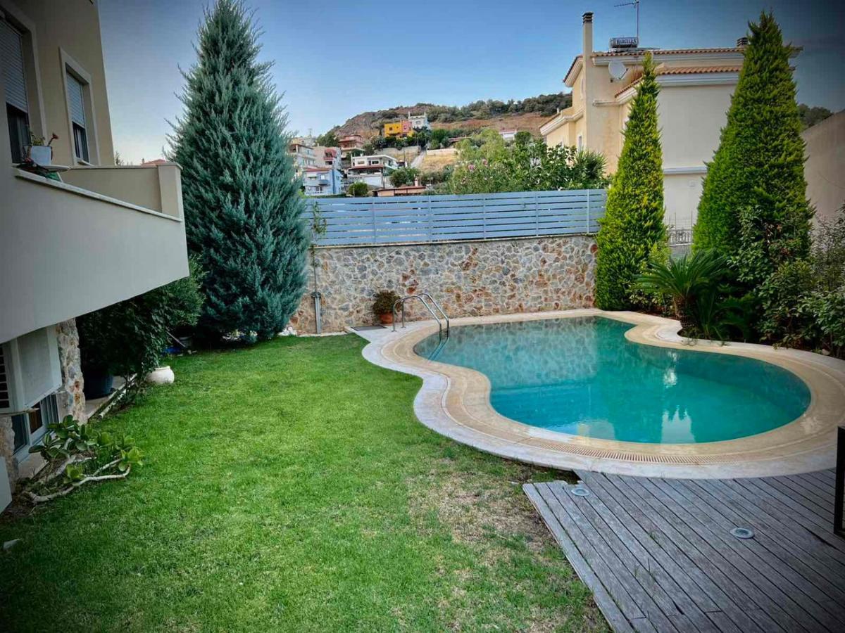 Ένας Ευχάριστος Χώρος Με Πισίνα Villa Pórto Ráfti Екстериор снимка